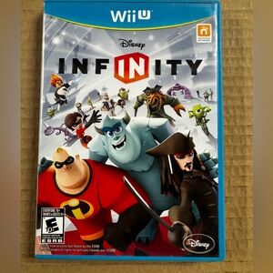 Disney Wii U Infinity Nintendo Video Game disc 2013 incredibles cars monsters